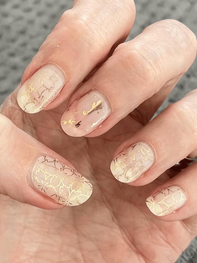 Holy Grail Nail Non-UV Nail Wraps Blushing Orchid (Transparent) - Holy Classics (Non-UV Nail Wraps)