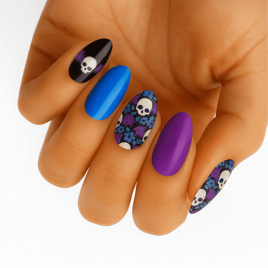 Holy Grail Nail Non-UV Nail Wraps Bone to be Wild - Nail Wraps