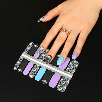 Holy Grail Nail Non-UV Nail Wraps Bone to be Wild - Nail Wraps