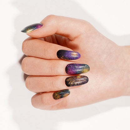 Holy Grail Nail Non-UV Nail Wraps Bonfire Night