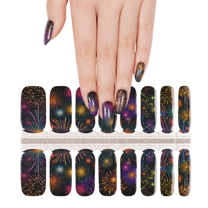 Holy Grail Nail Non-UV Nail Wraps Bonfire Night