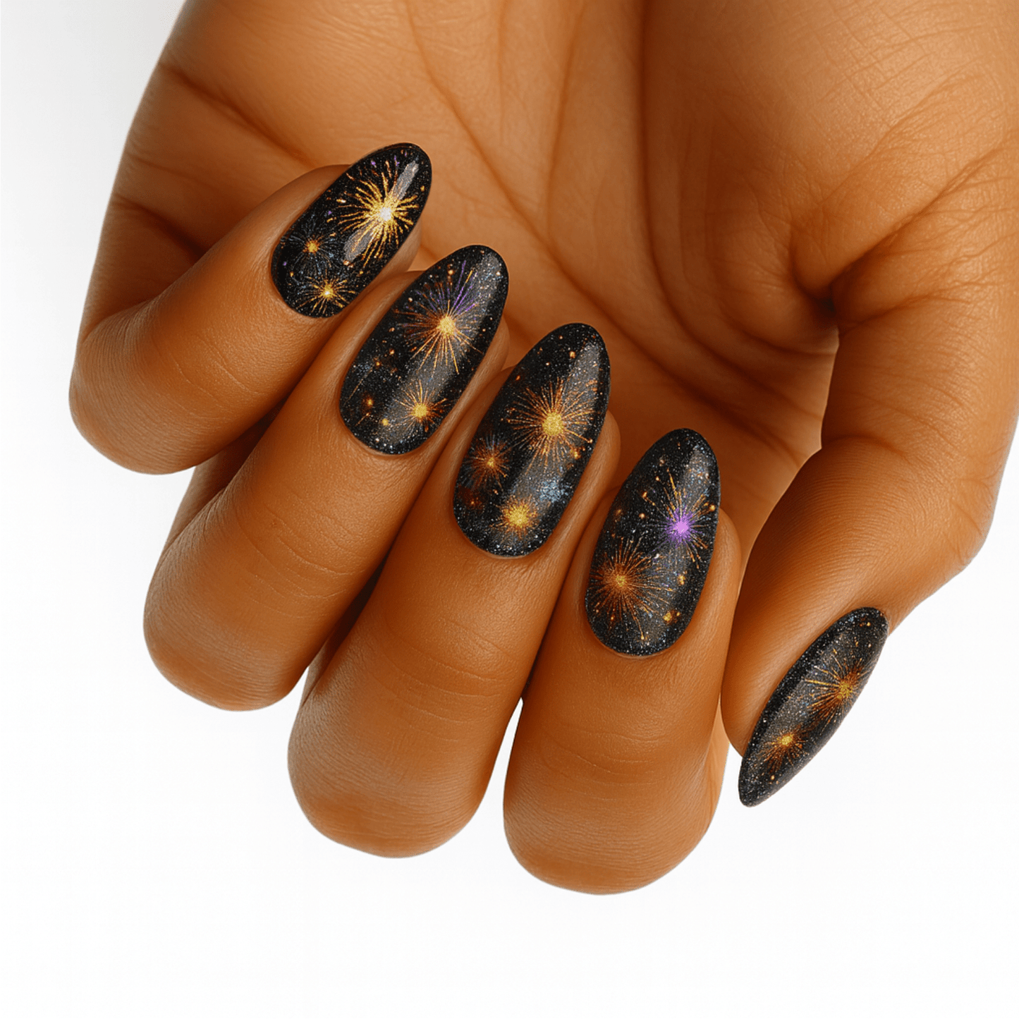 Holy Grail Nail Non-UV Nail Wraps Bonfire Night
