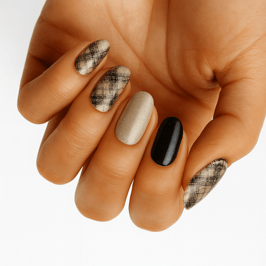 Holy Grail Nail Non-UV Nail Wraps Boucle - Holy Classics (Non-UV Nail Wraps)