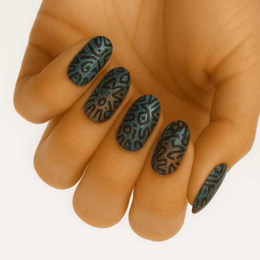 Holy Grail Nail Non-UV Nail Wraps Break Beat - Holy Classics (Non-UV Nail Wraps)