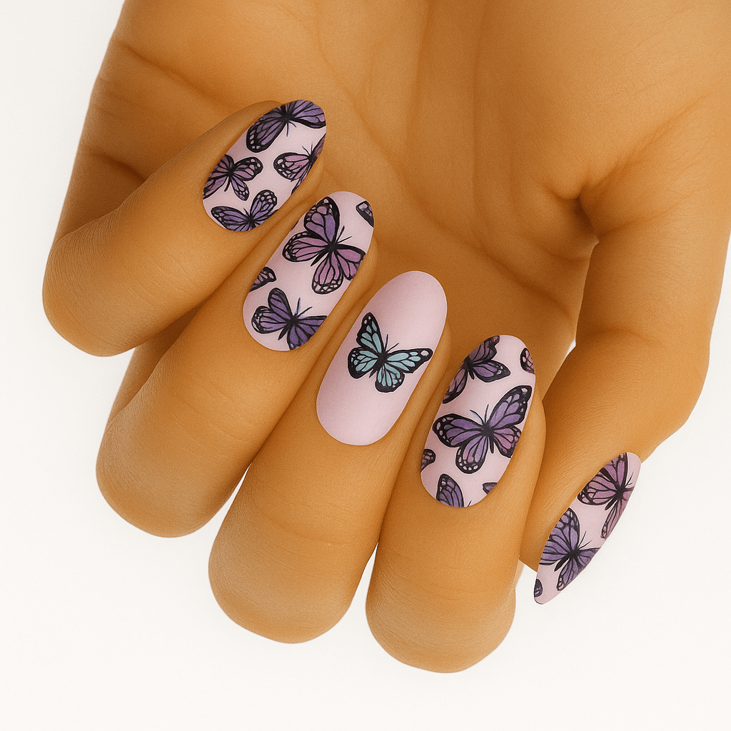 Holy Grail Nail Non-UV Nail Wraps Butterfly House - Holy Classics (Non-UV Nail Wraps)