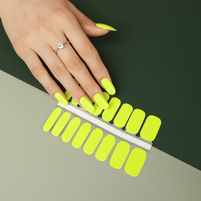 Holy Grail Nail Non-UV Nail Wraps Canary - Holy Classics (Non-UV Nail Wraps)