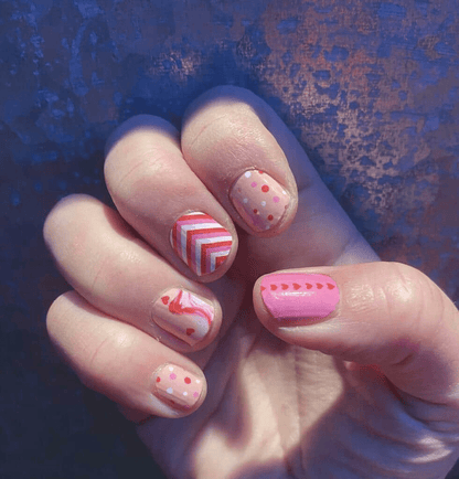 Holy Grail Nail Non-UV Nail Wraps Candy Floss - Holy Classics (Non-UV Nail Wraps)