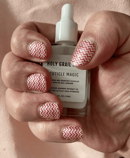 Holy Grail Nail Non-UV Nail Wraps Candy Stripe - Holy Classics (Non-UV Nail Wraps)