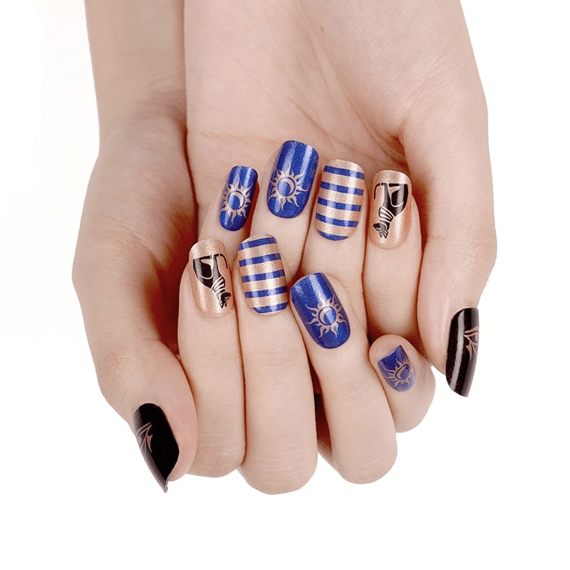 Holy Grail Nail Non-UV Nail Wraps Cats of Egypt - Holy Classics (Non-UV Nail Wraps)