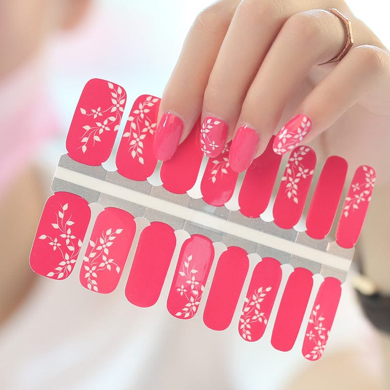 Holy Grail Nail Non-UV Nail Wraps Cerise Petals - Holy Classics (Non-UV Nail Wraps)