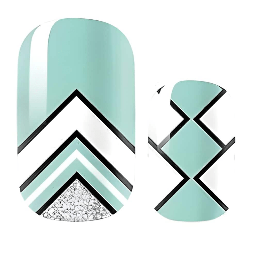 Holy Grail Nail Non-UV Nail Wraps Chevron – Holy Classics (Non-UV Nail Wraps)