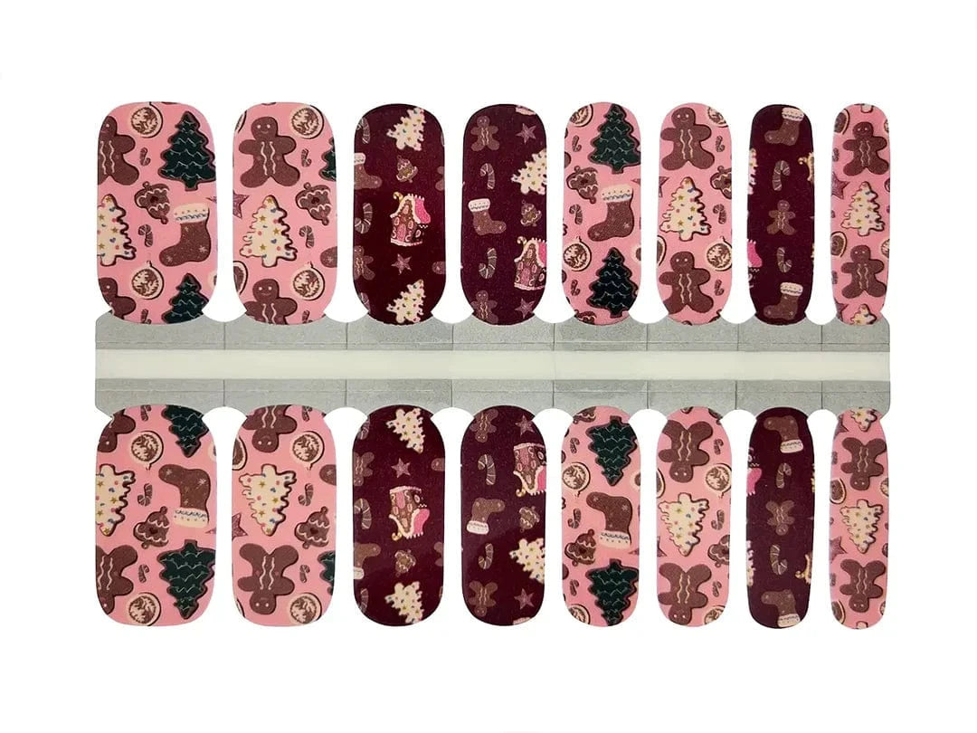 Holy Grail Nail Non-UV Nail Wraps Christmas Gingerbread - Holy Classics (Non-UV Nail Wraps)
