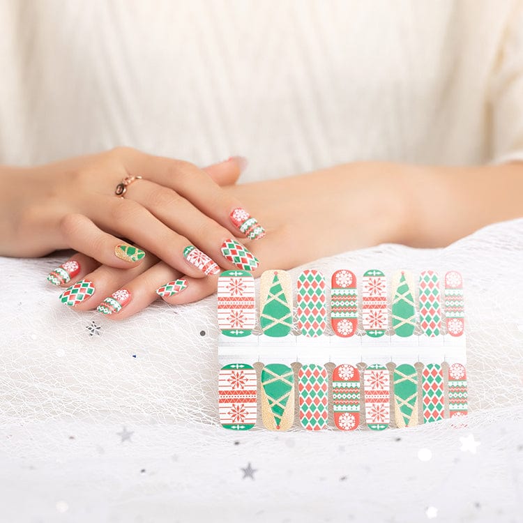 Holy Grail Nail Non-UV Nail Wraps Christmas Jumper - Holy Classics (Non-UV Nail Wraps)