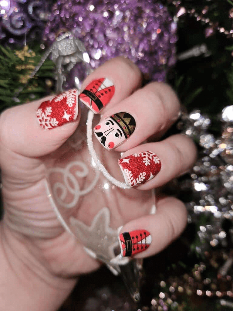 Holy Grail Nail Non-UV Nail Wraps Christmas Nutcracker - Holy Classics (Non-UV Nail Wraps)