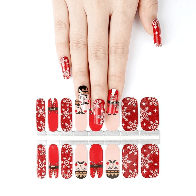 Holy Grail Nail Non-UV Nail Wraps Christmas Nutcracker - Holy Classics (Non-UV Nail Wraps)