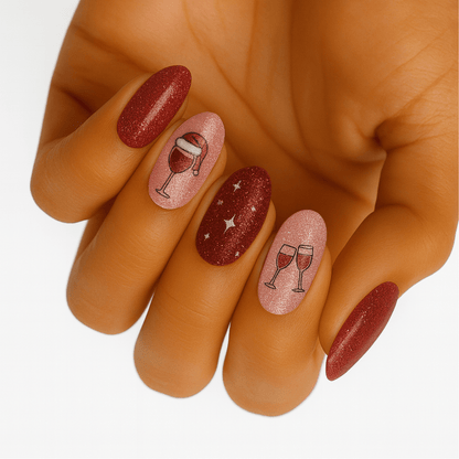 Holy Grail Nail Non-UV Nail Wraps Christmas Party - Holy Classics (Non-UV Nail Wraps)