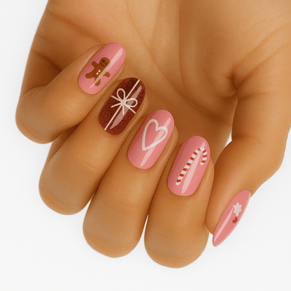 Holy Grail Nail Non-UV Nail Wraps Christmas Treats - Holy Classics (Non-UV Nail Wraps)