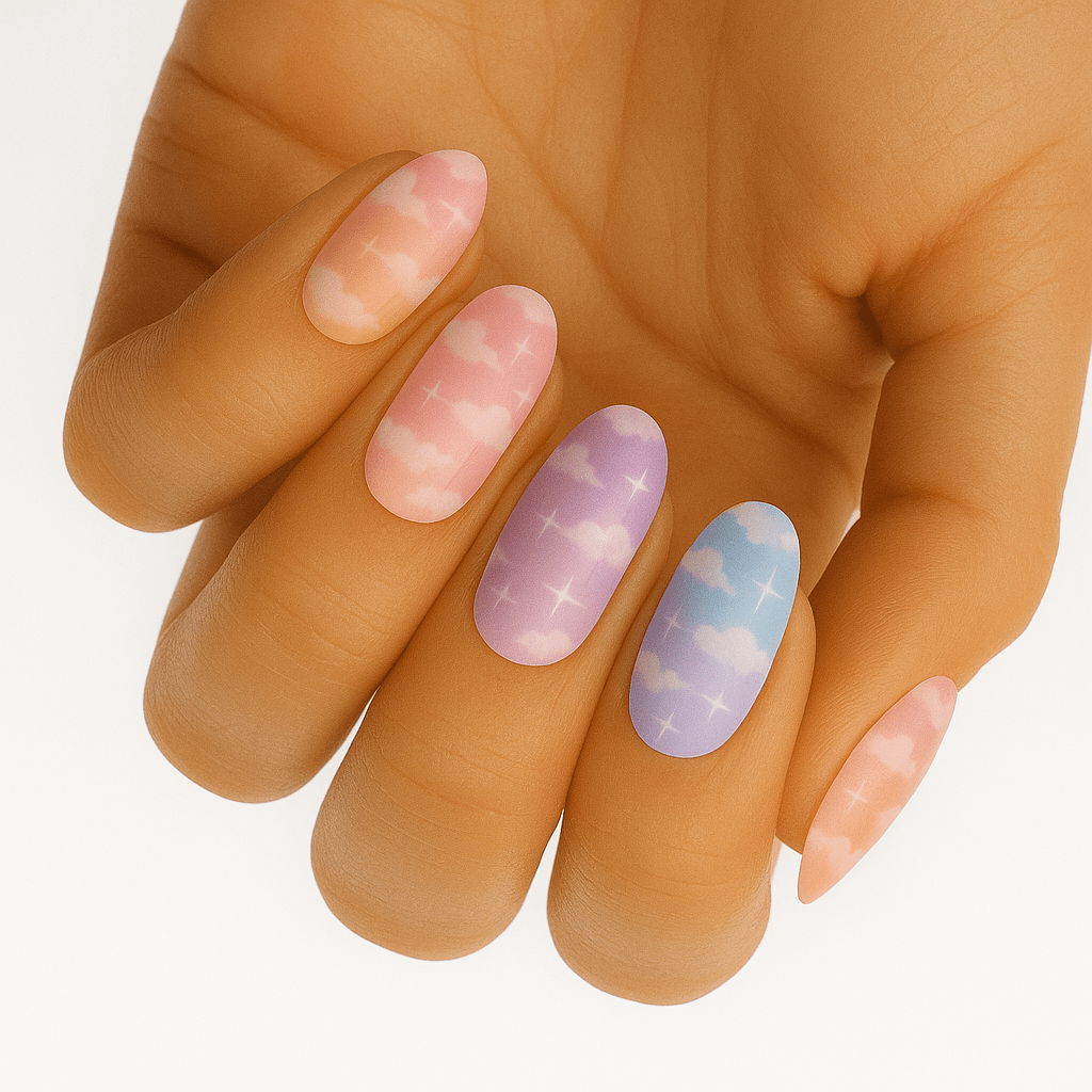 Holy Grail Nail Non-UV Nail Wraps Cloud 9