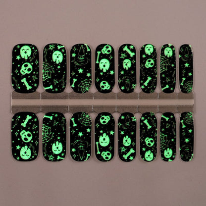 Holy Grail Nail Non-UV Nail Wraps Coffin Claws (Glow in the Dark)