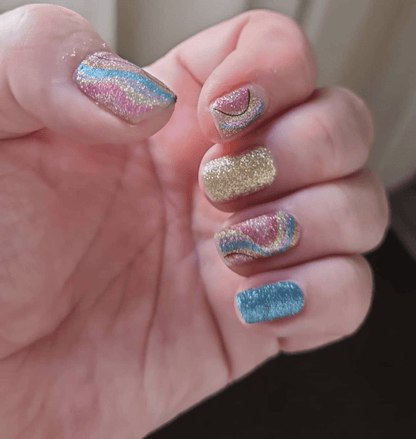 Holy Grail Nail Non-UV Nail Wraps Copacabana (Glitter) - Holy Classics (Non-UV Nail Wraps)