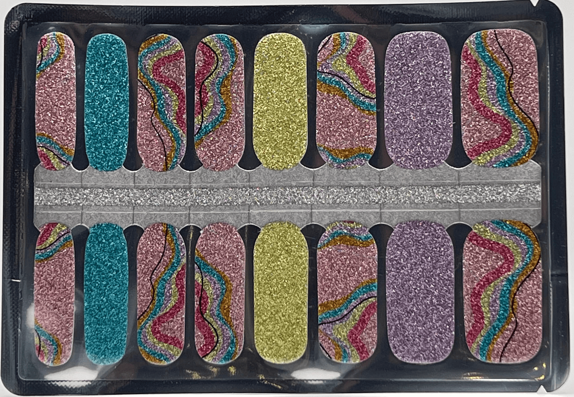 Holy Grail Nail Non-UV Nail Wraps Copacabana (Glitter) - Holy Classics (Non-UV Nail Wraps)