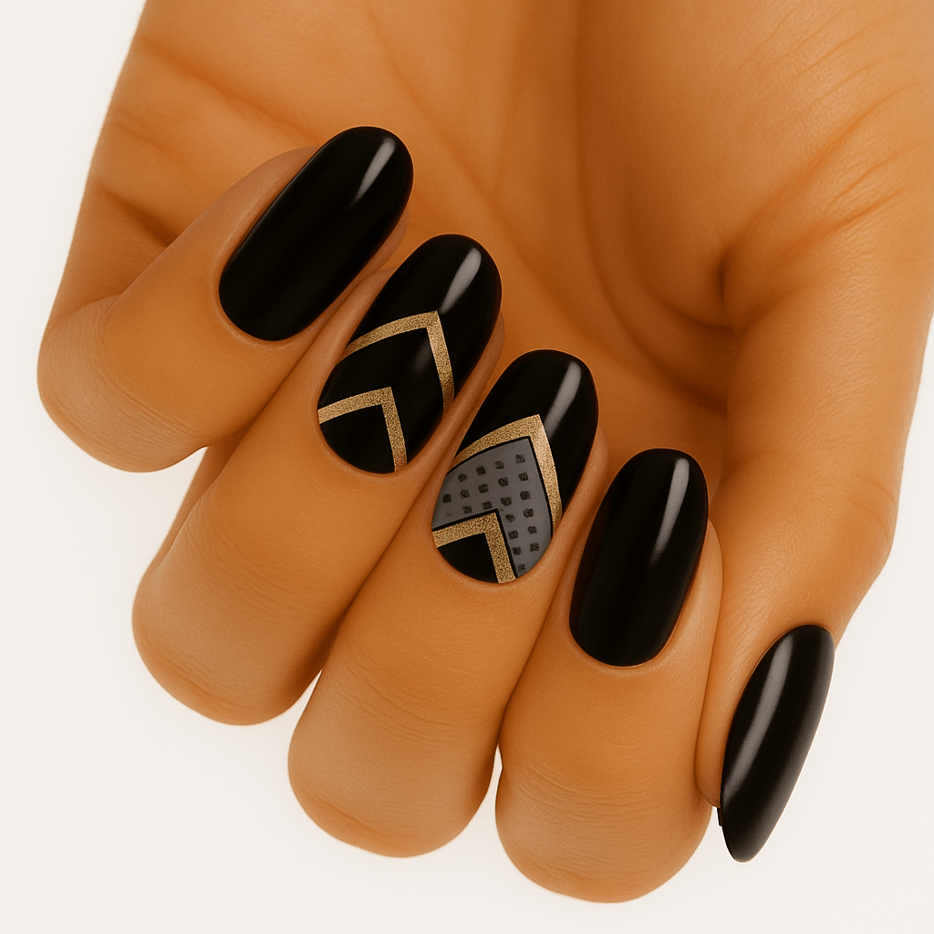 Holy Grail Nail Non-UV Nail Wraps Corner Office - Holy Classics (Non-UV Nail Wraps)