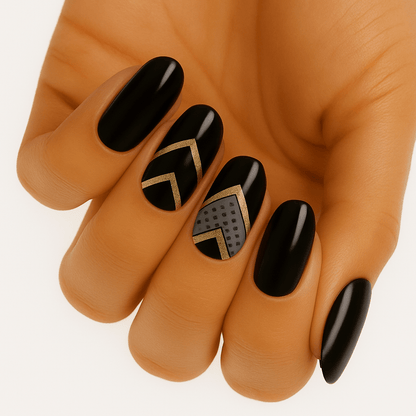 Holy Grail Nail Non-UV Nail Wraps Corner Office - Holy Classics (Non-UV Nail Wraps)