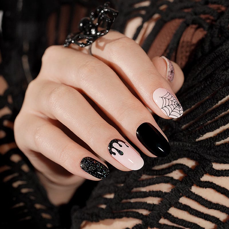 Holy Grail Nail Non-UV Nail Wraps Creepy Chic