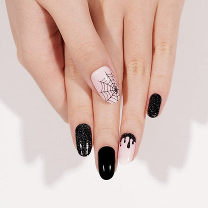 Holy Grail Nail Non-UV Nail Wraps Creepy Chic