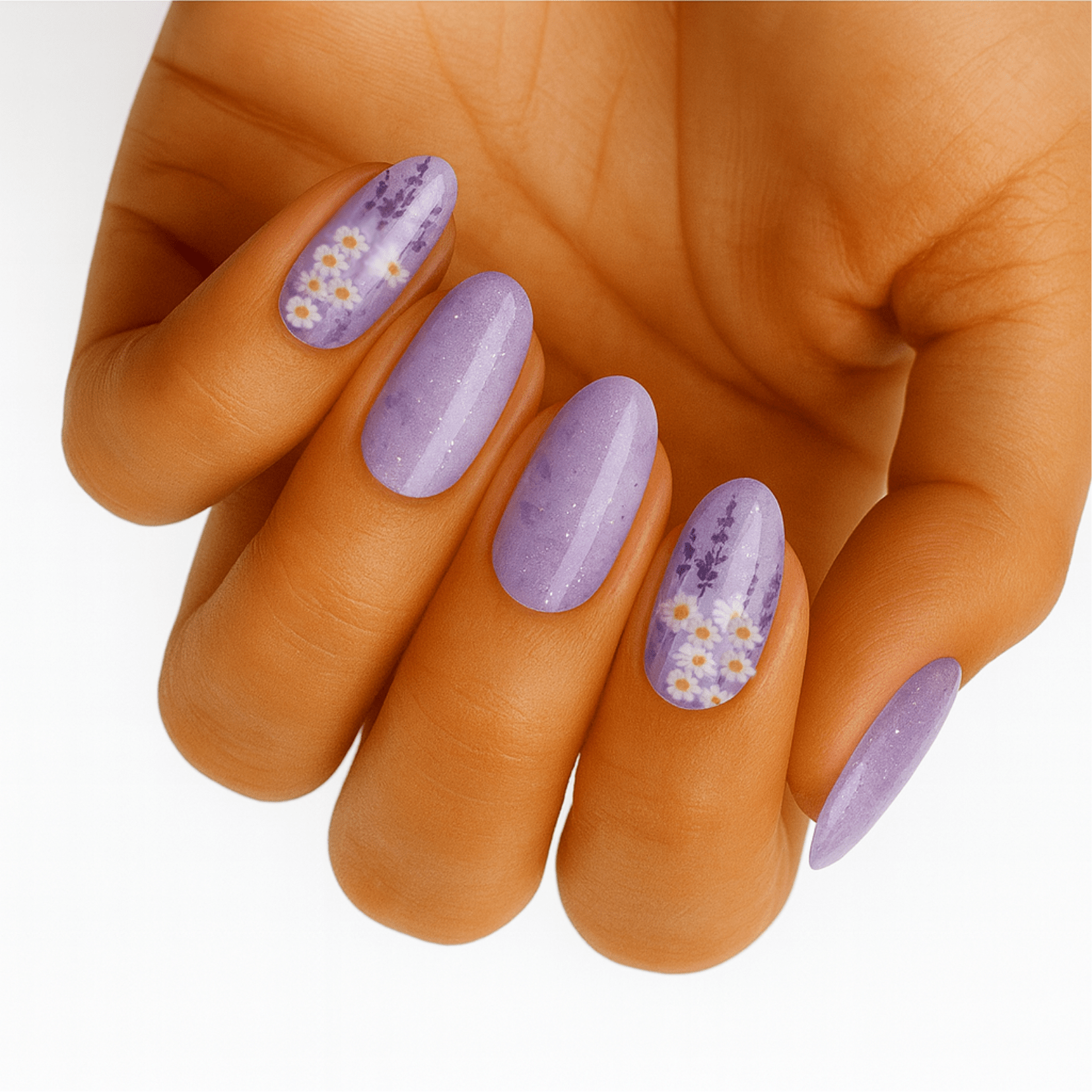 Holy Grail Nail Non-UV Nail Wraps Daisy Glitter - Holy Classics (Non-UV Nail Wraps)