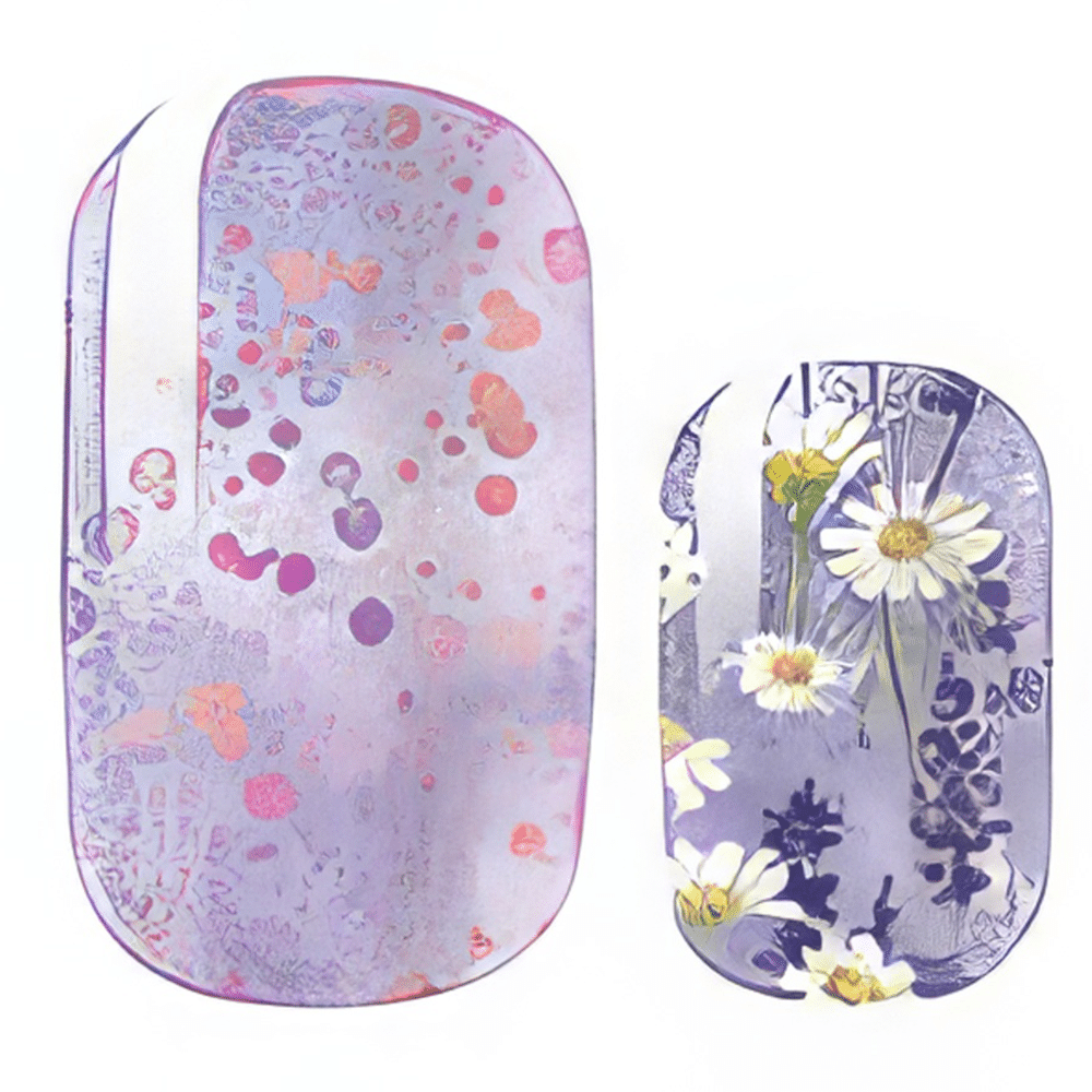 Holy Grail Nail Non-UV Nail Wraps Daisy Glitter - Holy Classics (Non-UV Nail Wraps)