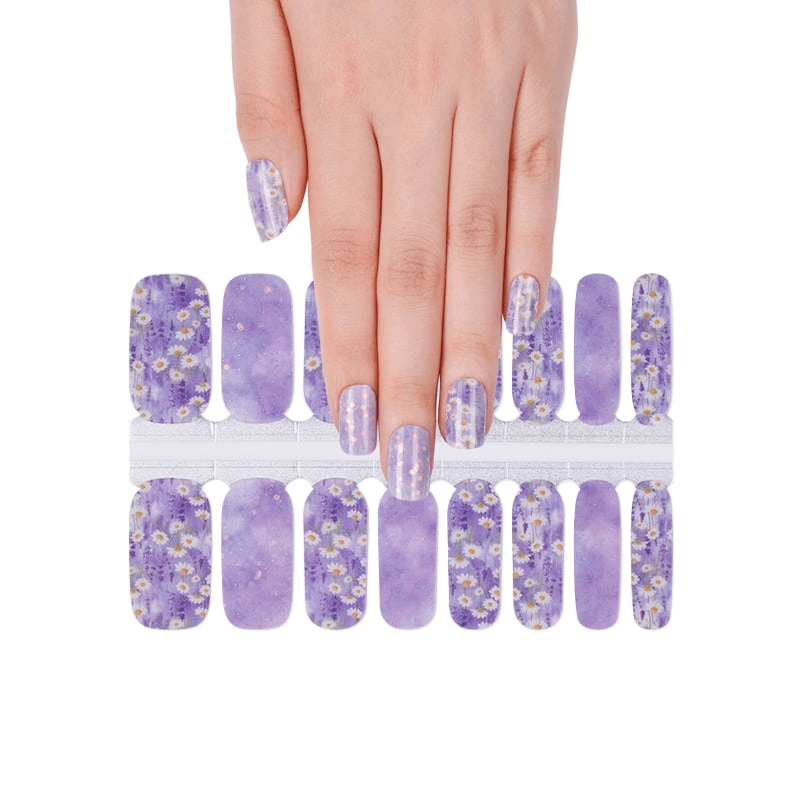 Holy Grail Nail Non-UV Nail Wraps Daisy Glitter - Holy Classics (Non-UV Nail Wraps)