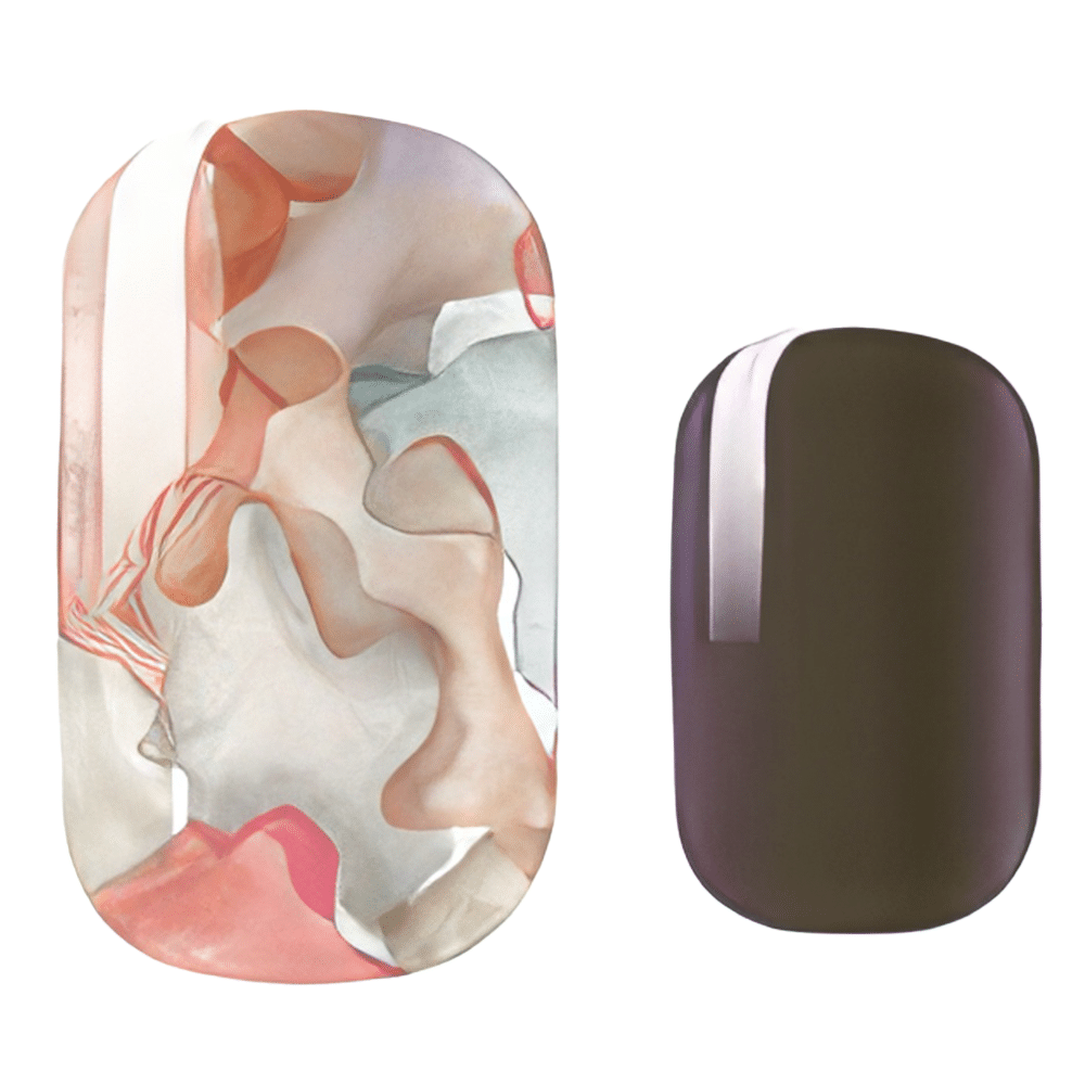 Holy Grail Nail Non-UV Nail Wraps Dappled Watercolour - Holy Classics (Non-UV Nail Wraps)