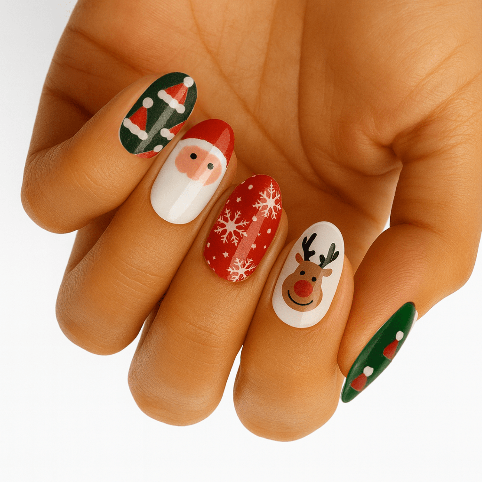 Holy Grail Nail Non-UV Nail Wraps Dashing Through the Snow - Holy Classics (Non-UV Nail Wraps)