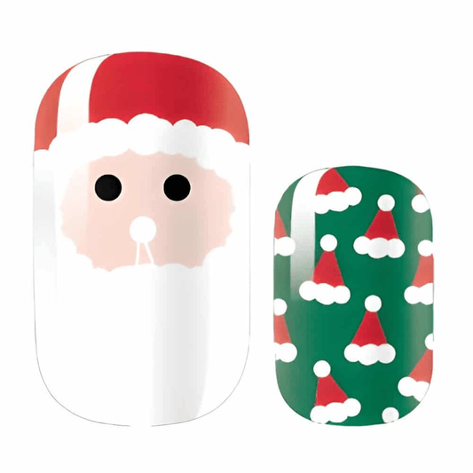 Holy Grail Nail Non-UV Nail Wraps Dashing Through the Snow - Holy Classics (Non-UV Nail Wraps)