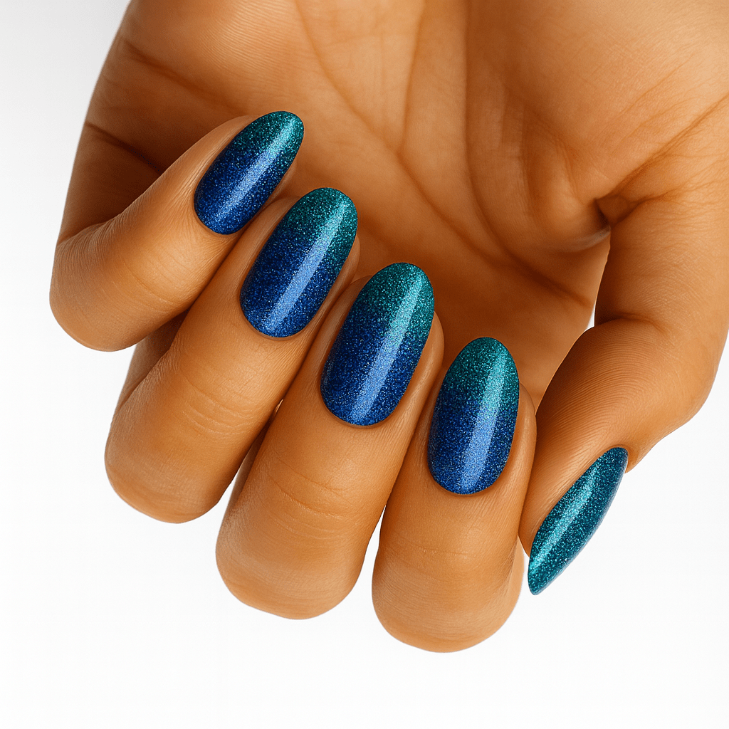 Holy Grail Nail Non-UV Nail Wraps Deep Blue Sea - Holy Classics (Non-UV Nail Wraps)