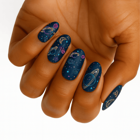 Holy Grail Nail Non-UV Nail Wraps Deep Space - Holy Classics (Non-UV Nail Wraps)