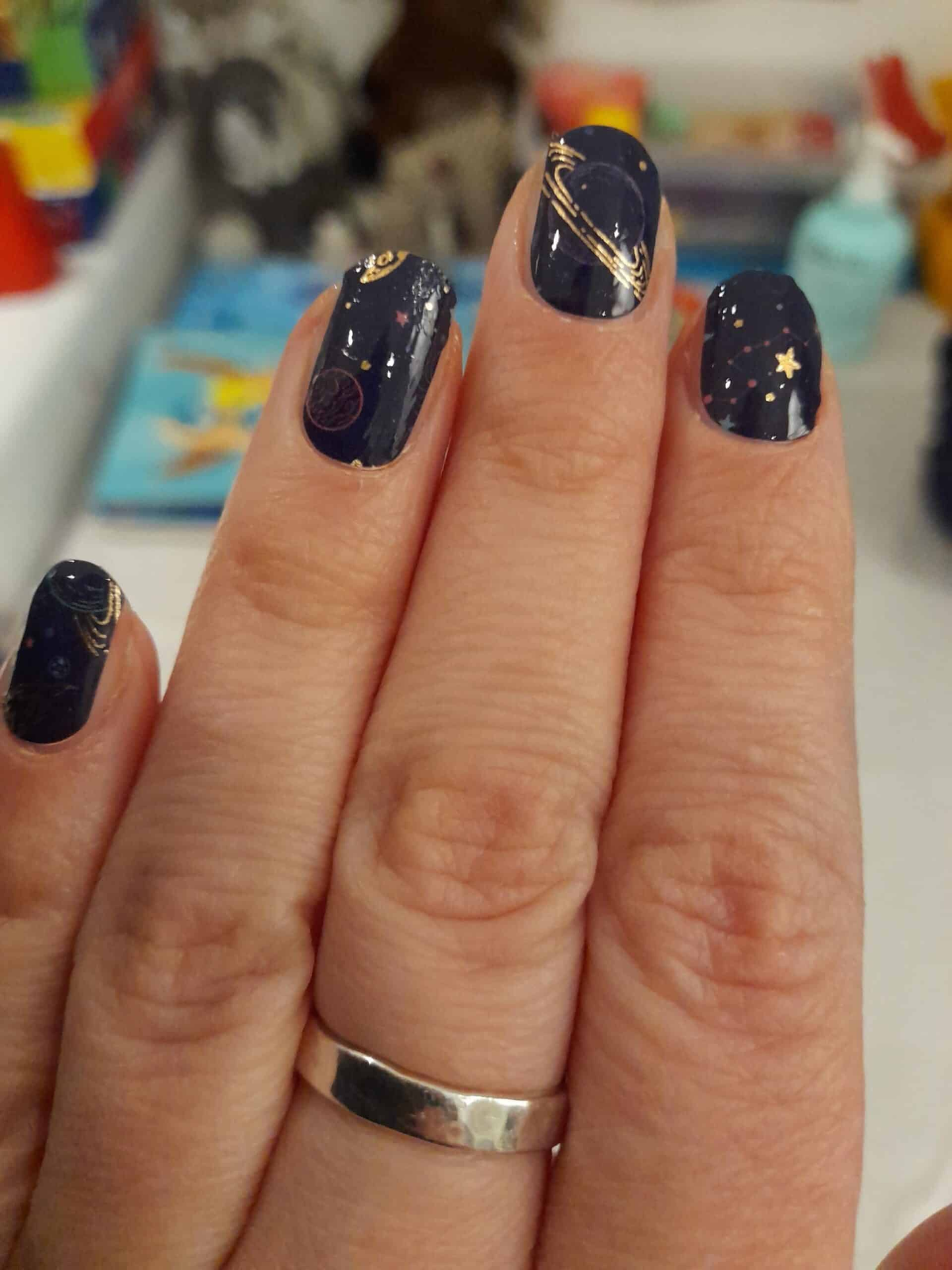 Holy Grail Nail Non-UV Nail Wraps Deep Space - Holy Classics (Non-UV Nail Wraps)