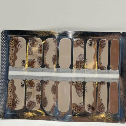 Holy Grail Nail Non-UV Nail Wraps Desert Palm - Holy Classics (Non-UV Nail Wraps)