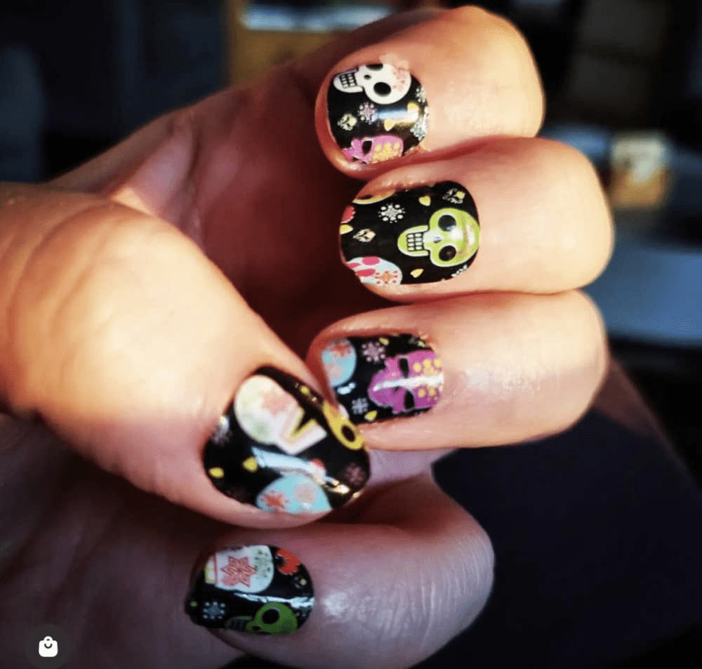 Holy Grail Nail Non-UV Nail Wraps Dia de los Muertos - Holy Classics (Non-UV Nail Wraps)