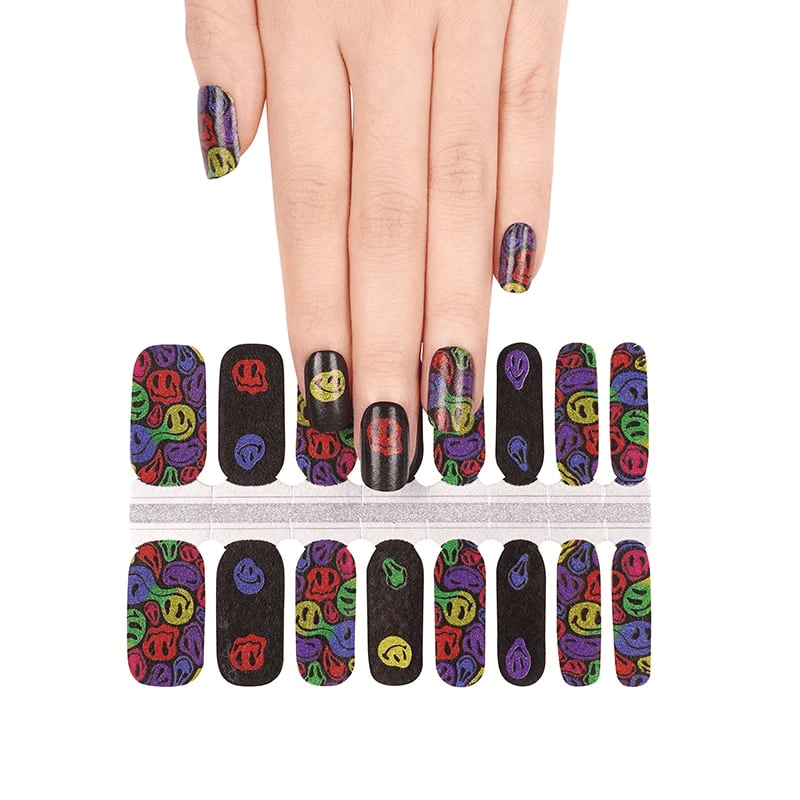 Holy Grail Nail Non-UV Nail Wraps Don’t Worry, Be Happy - Holy Classics (Non-UV Nail Wraps)