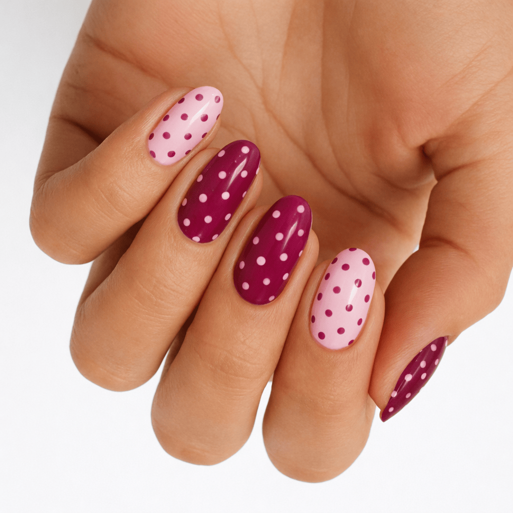 Holy Grail Nail Non-UV Nail Wraps Dot Darling