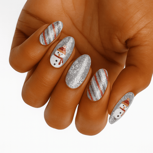 Holy Grail Nail Non-UV Nail Wraps Dreaming of a White Christmas - Holy Classics (Non-UV Nail Wraps)