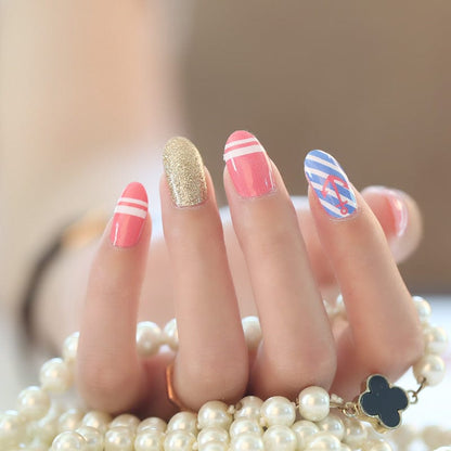 Holy Grail Nail Non-UV Nail Wraps Drop the Anchor - Holy Classics (Non-UV Nail Wraps)