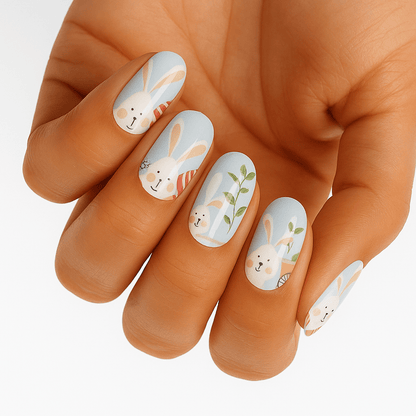 Holy Grail Nail Non-UV Nail Wraps Easter Bunny - Holy Classics (Non-UV Nail Wraps)