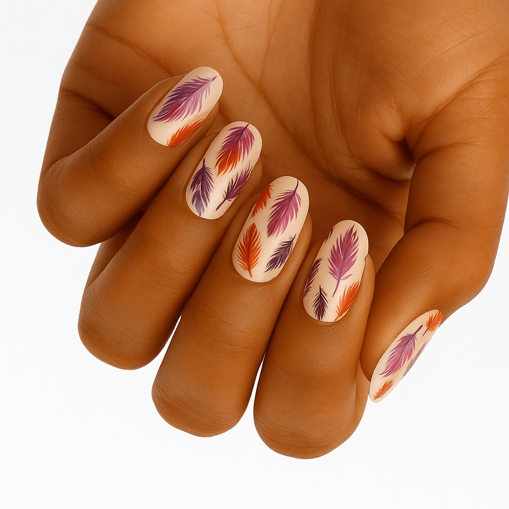 Holy Grail Nail Non-UV Nail Wraps Feather My Nest - Holy Classics (Non-UV Nail Wraps)