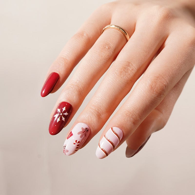 Holy Grail Nail Non-UV Nail Wraps Feliz Navidad