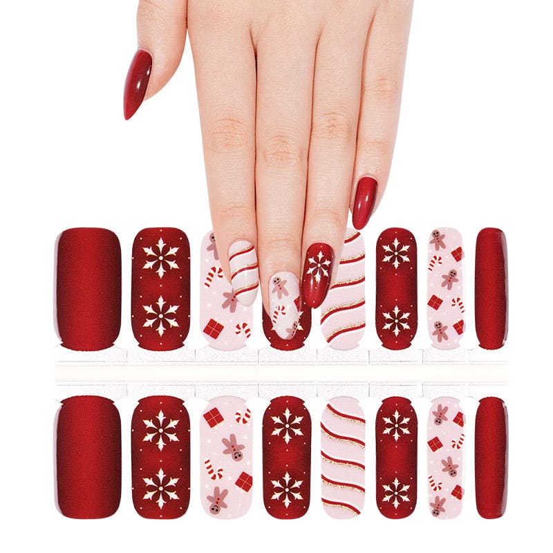 Holy Grail Nail Non-UV Nail Wraps Feliz Navidad