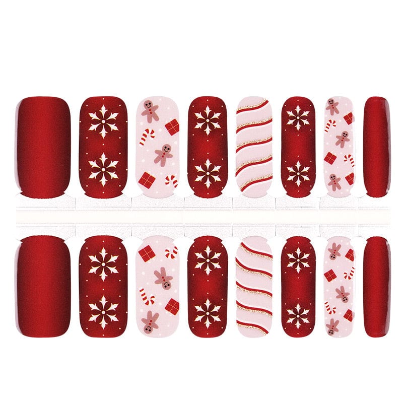 Holy Grail Nail Non-UV Nail Wraps Feliz Navidad