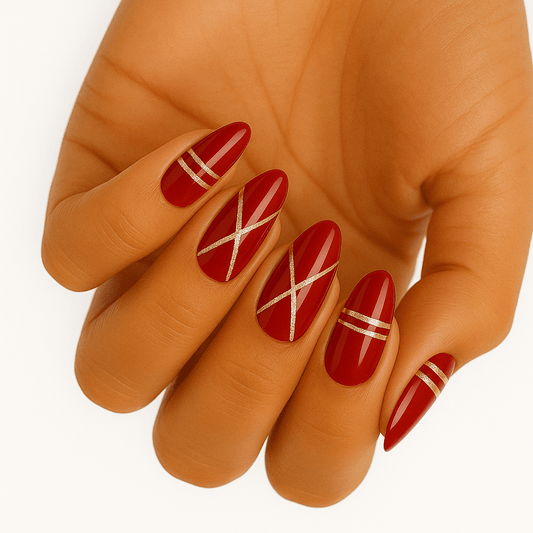 Holy Grail Nail Non-UV Nail Wraps Femme Fatale - Wide Fit Wrap (20 Piece)